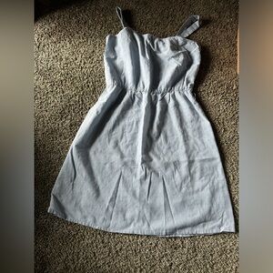 Country roads vintage dress